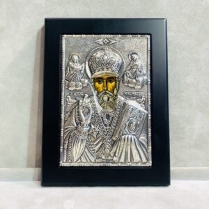 Icon Saint Nicholas Silver 925