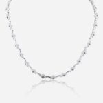 white gold necklace